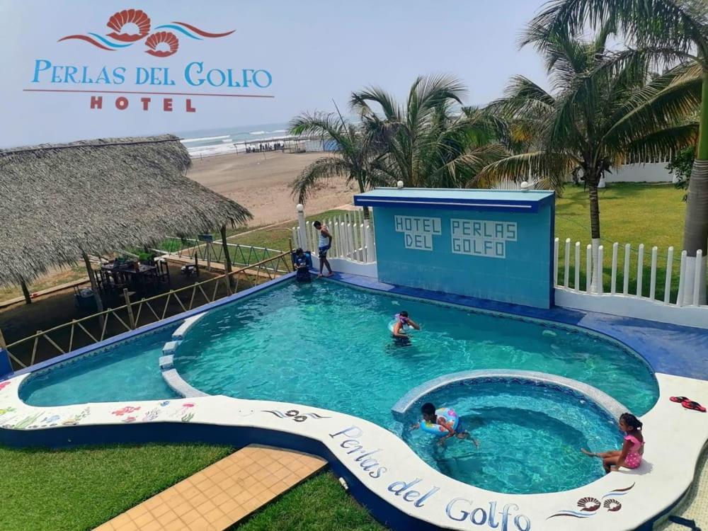 Hotel Perlas Del Golfo Playa Chachalacas ภายนอก รูปภาพ
